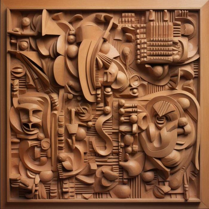 نموذج ثلاثي الأبعاد لآلة CNC 3D Art 